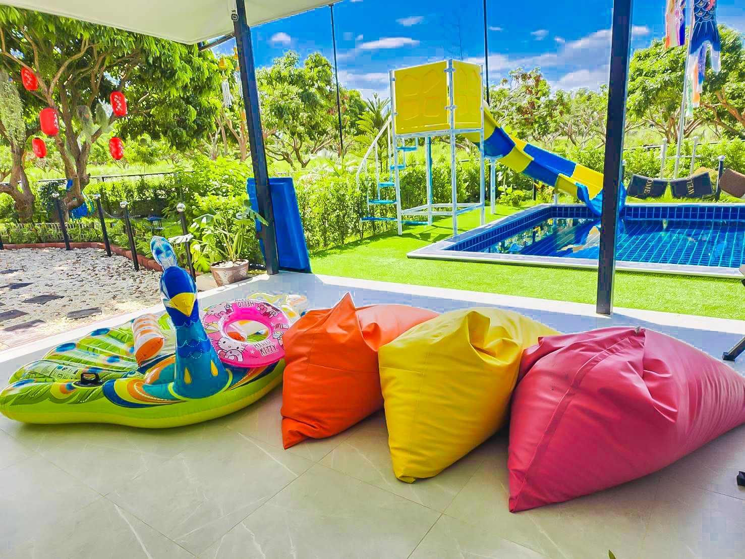 บ้านพักสวนผึ้ง,ที่พักสวนผึ้ง